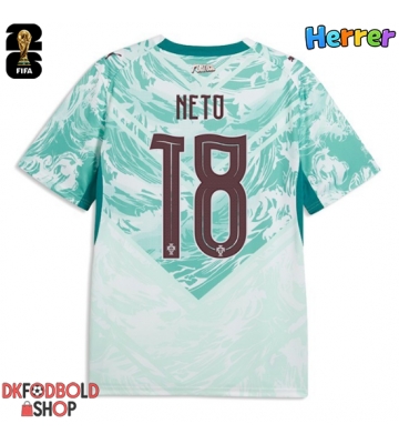 Portugal Pedro Neto #18 Udebanetrøje VM 2026 Kort ærmer